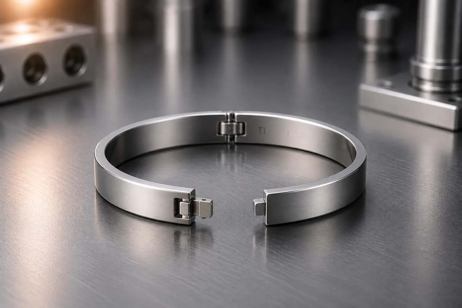 Hinged bangle — custom bracelets and bangles, produced to a buyer's own design