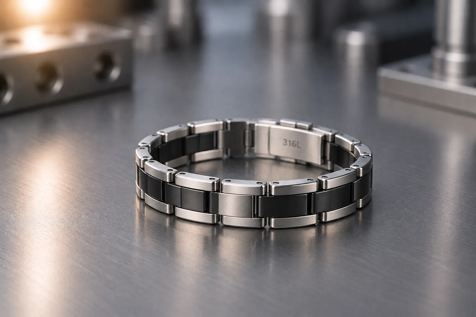 Link bracelet — custom bracelets and bangles, produced to a buyer's own design