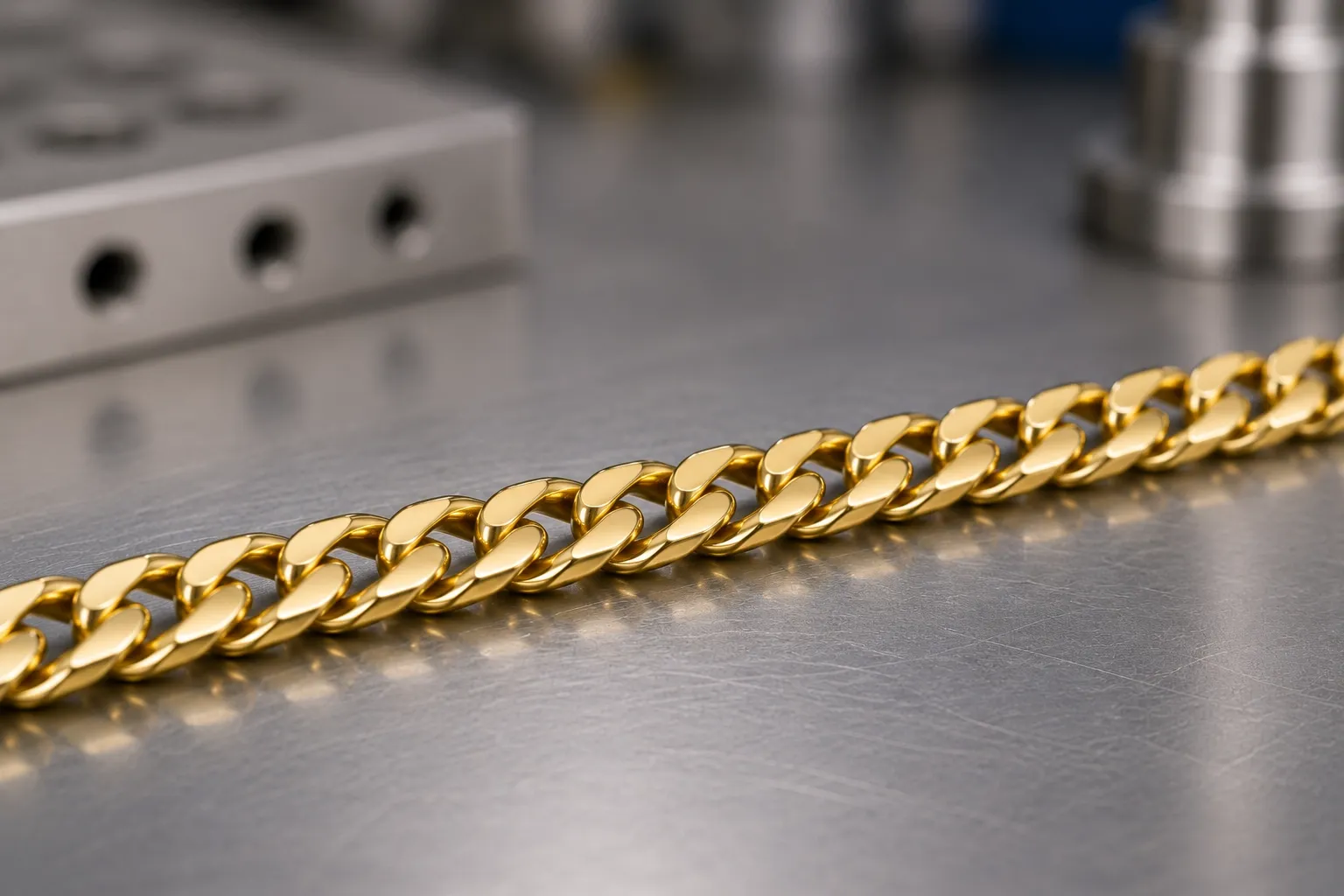 Curb — custom chains, produced to a buyer's own design