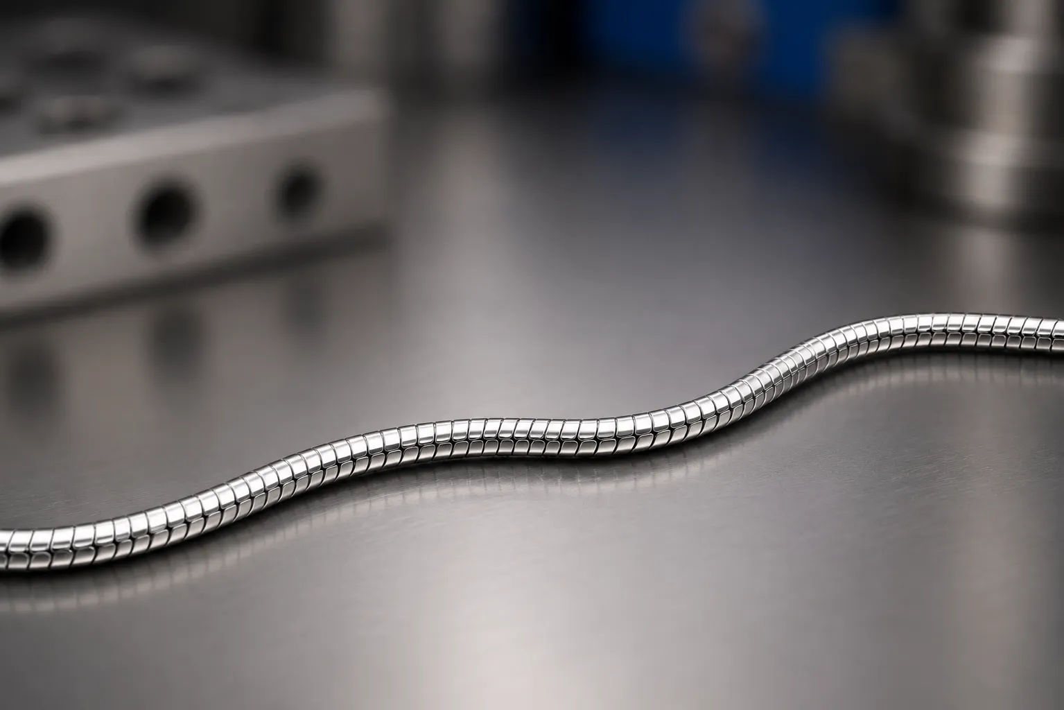 Snake — custom chains, produced to a buyer's own design
