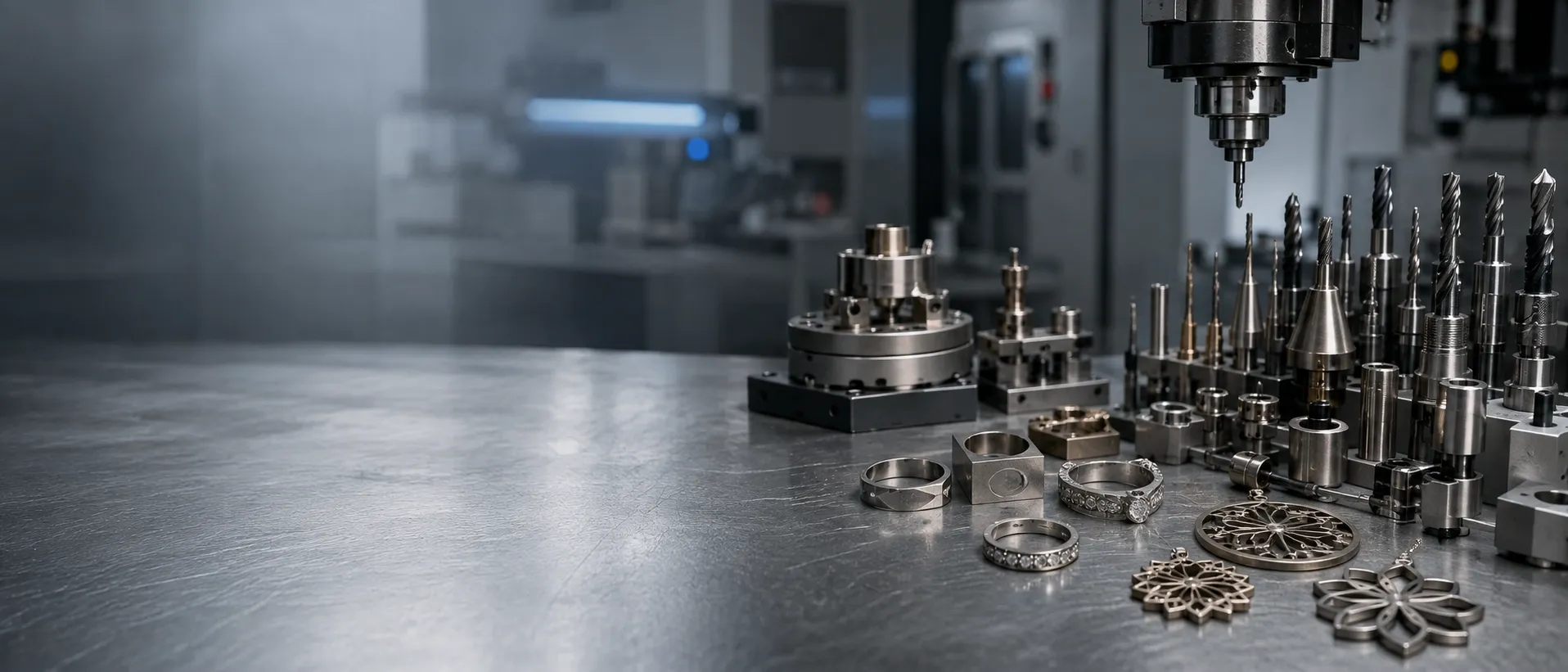 CNC machining in production