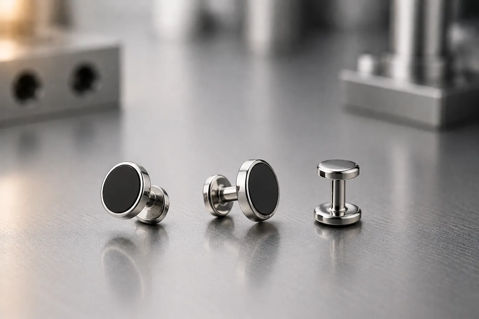 Shirt studs — custom cufflinks and men's accessories, produced to a buyer's own design