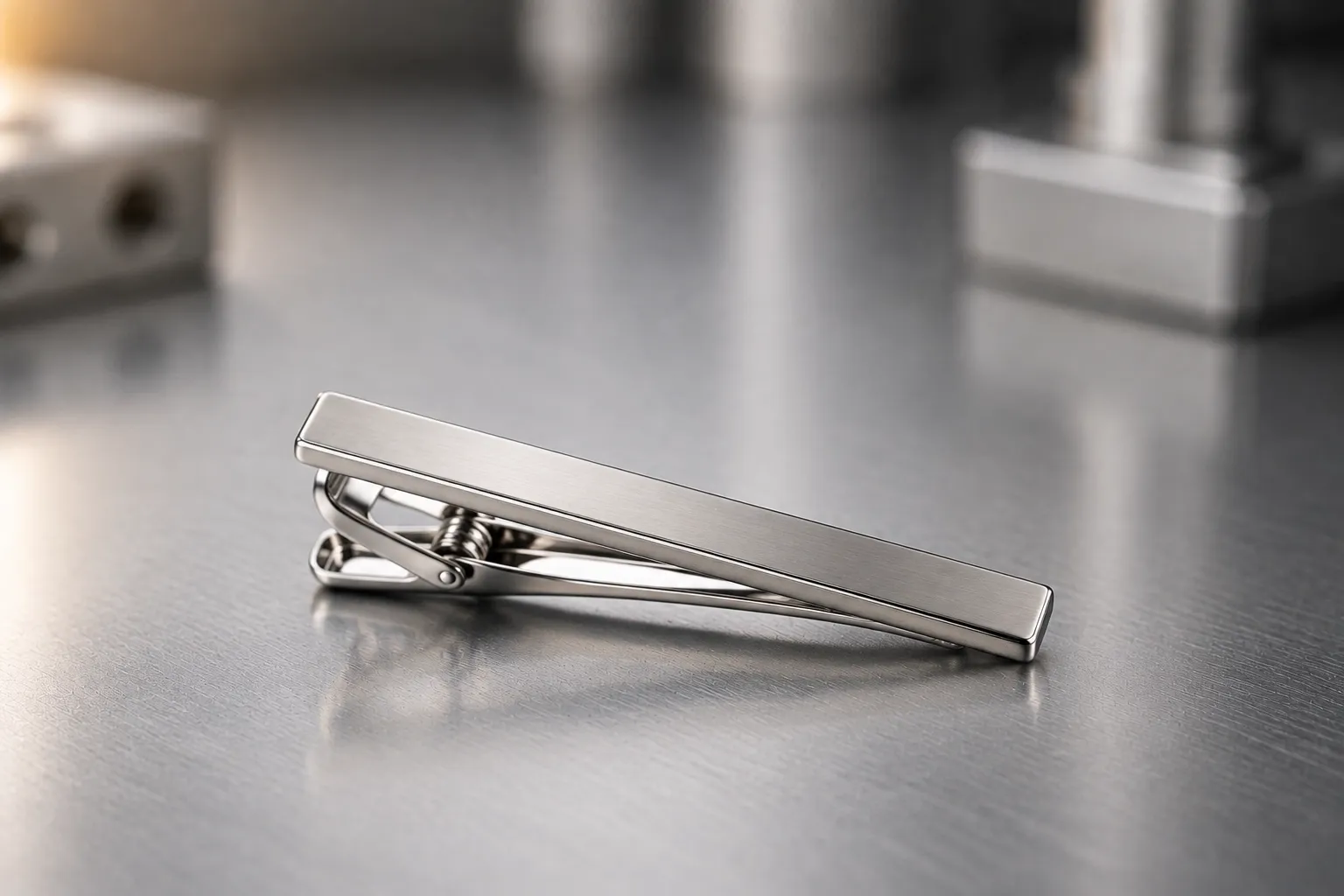 Tie bars — custom cufflinks and men's accessories, produced to a buyer's own design