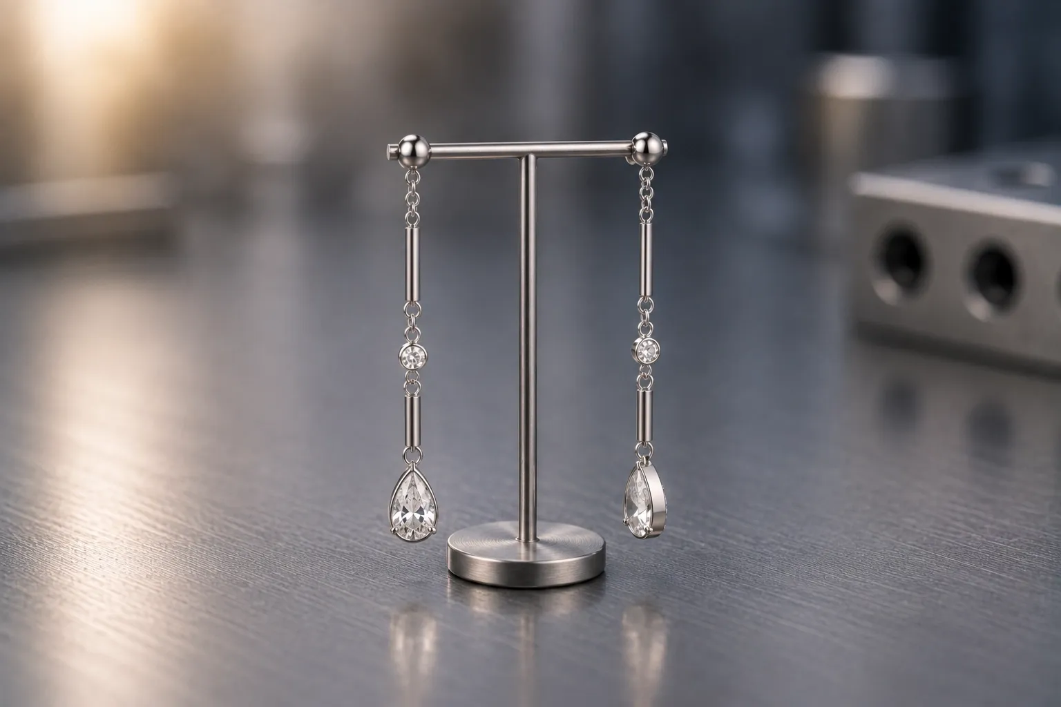 Dangles — custom earrings, produced to a buyer's own design