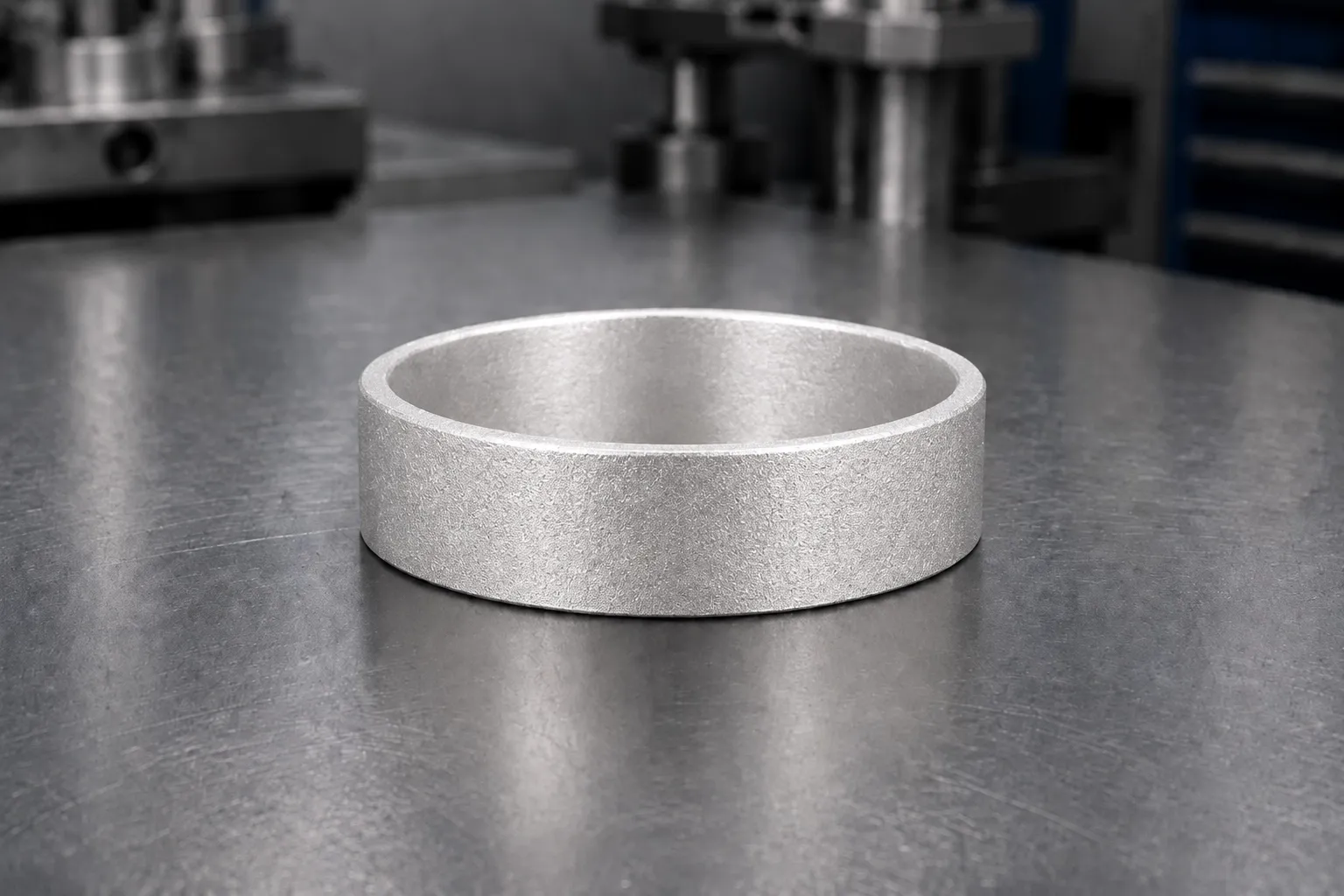 Frosted (Florentine) — sterling silver 925, produced to a buyer's own design