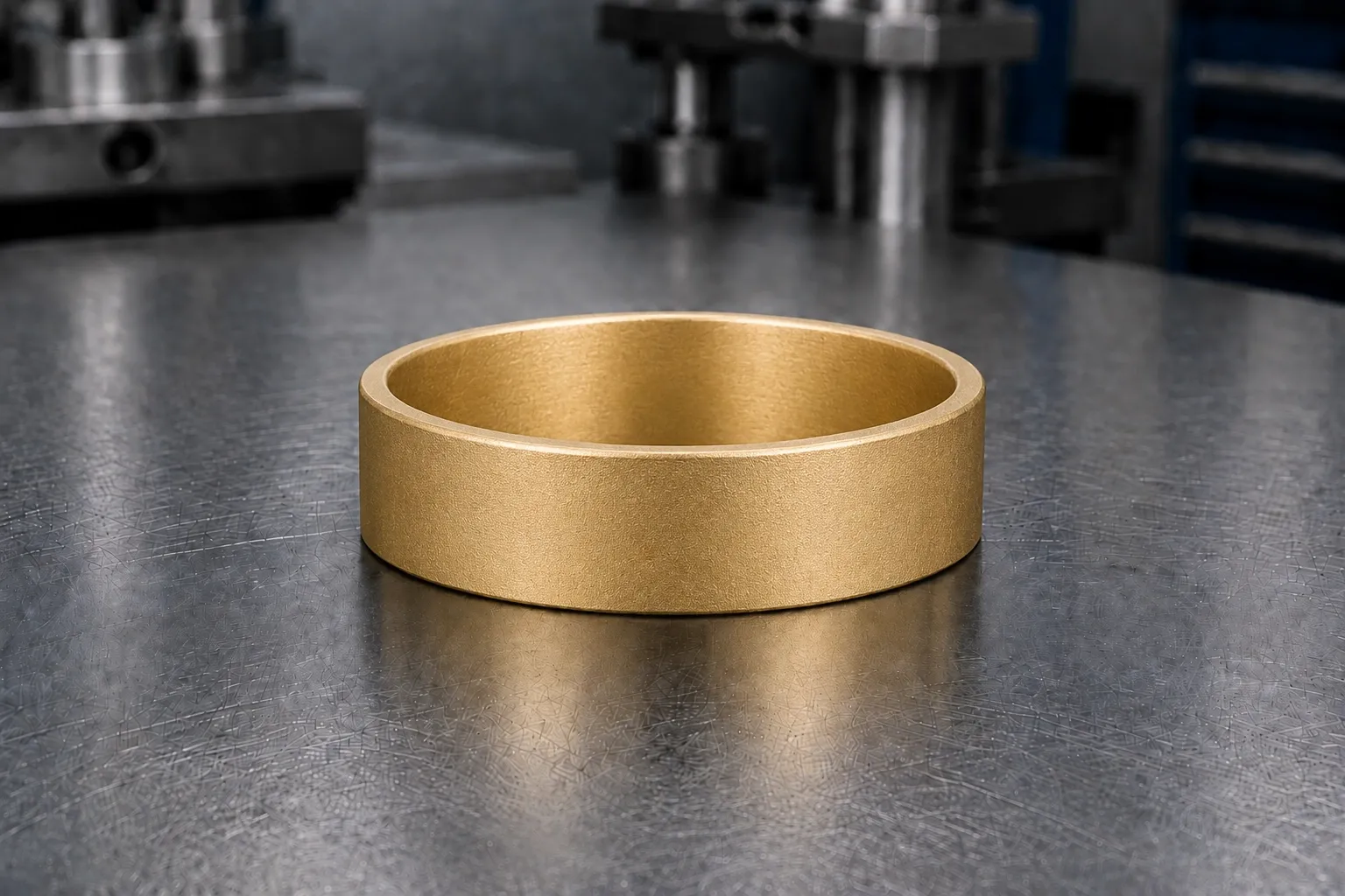 Bead blast — brass (c2600 / c3604), produced to a buyer's own design