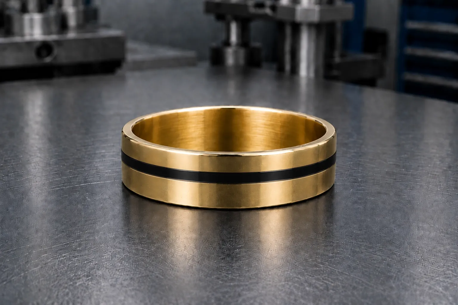 Enamel — brass (c2600 / c3604), produced to a buyer's own design