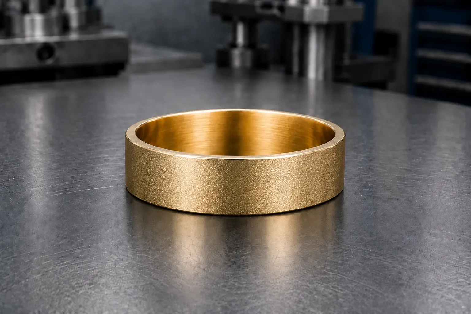 Frosted (Florentine) — brass (c2600 / c3604), produced to a buyer's own design