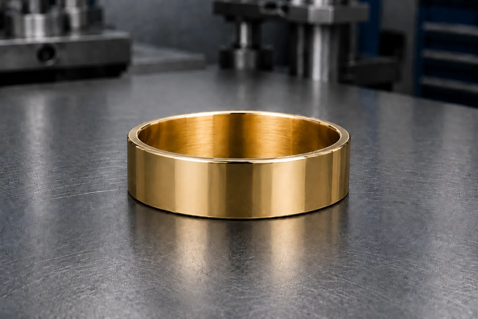 Polished — brass (c2600 / c3604), produced to a buyer's own design