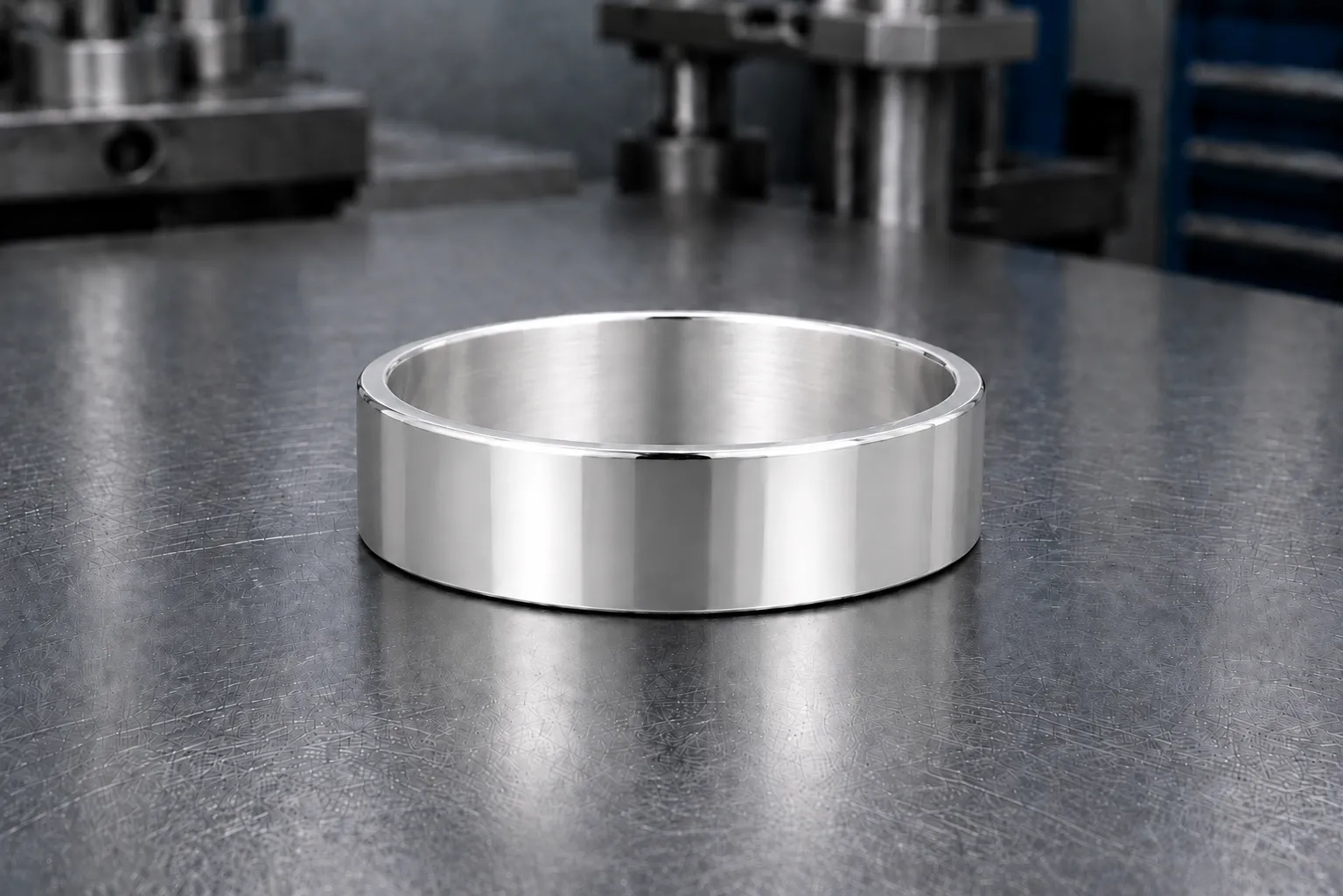 Rhodium — brass (c2600 / c3604), produced to a buyer's own design