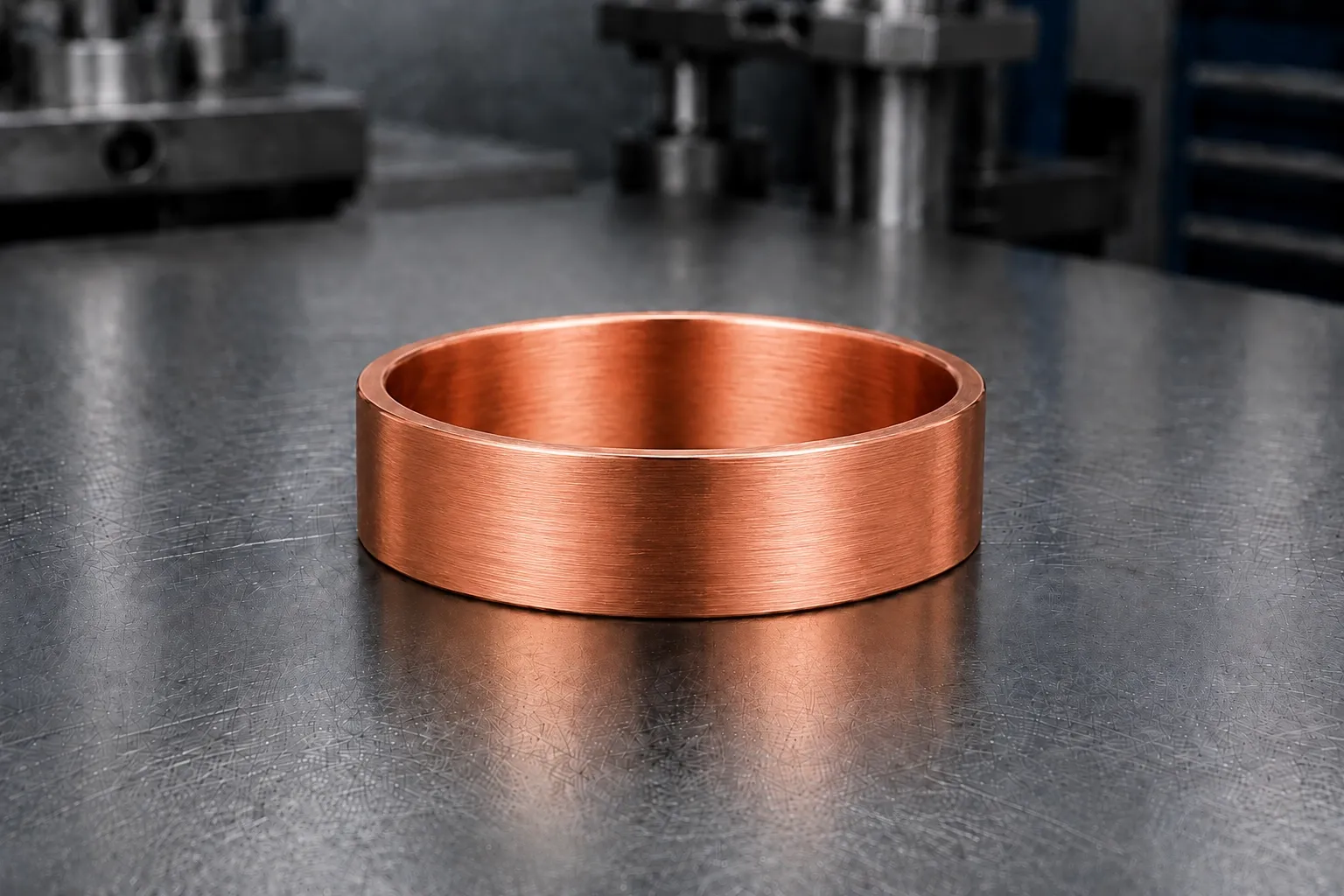 Brushed copper — copper & bronze, produced to a buyer's own design