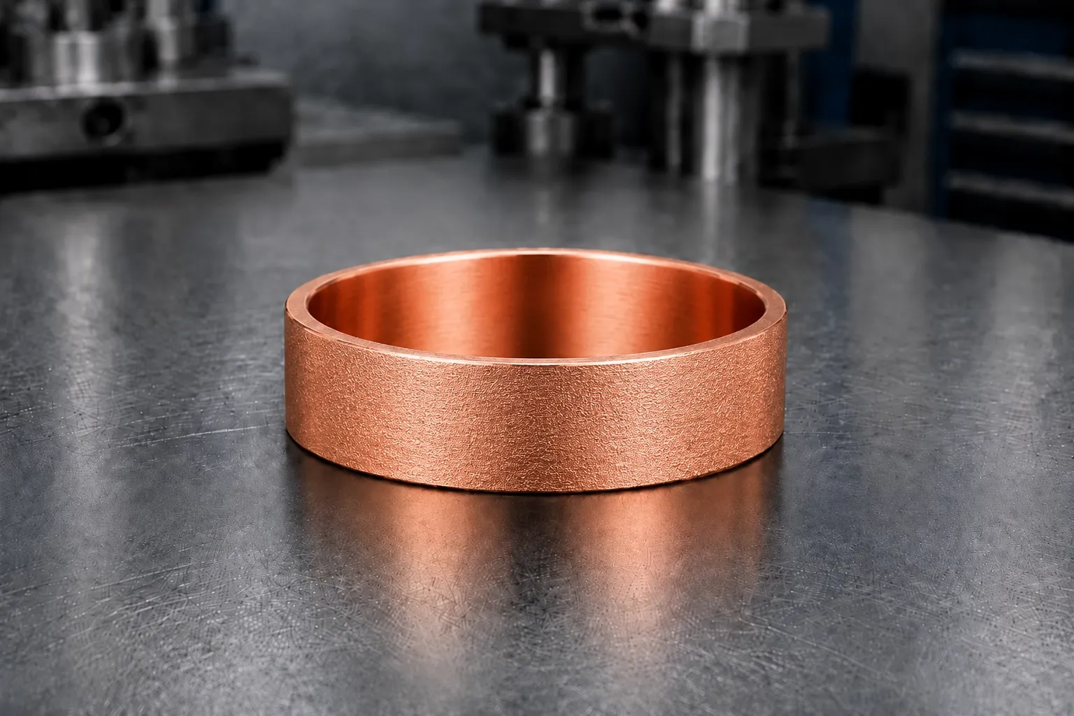 Frosted (Florentine) — copper & bronze, produced to a buyer's own design