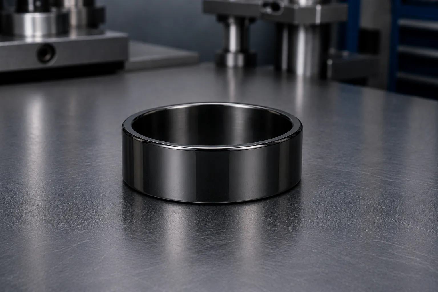 Black — zinc alloy (zamak 3 / 5), produced to a buyer's own design