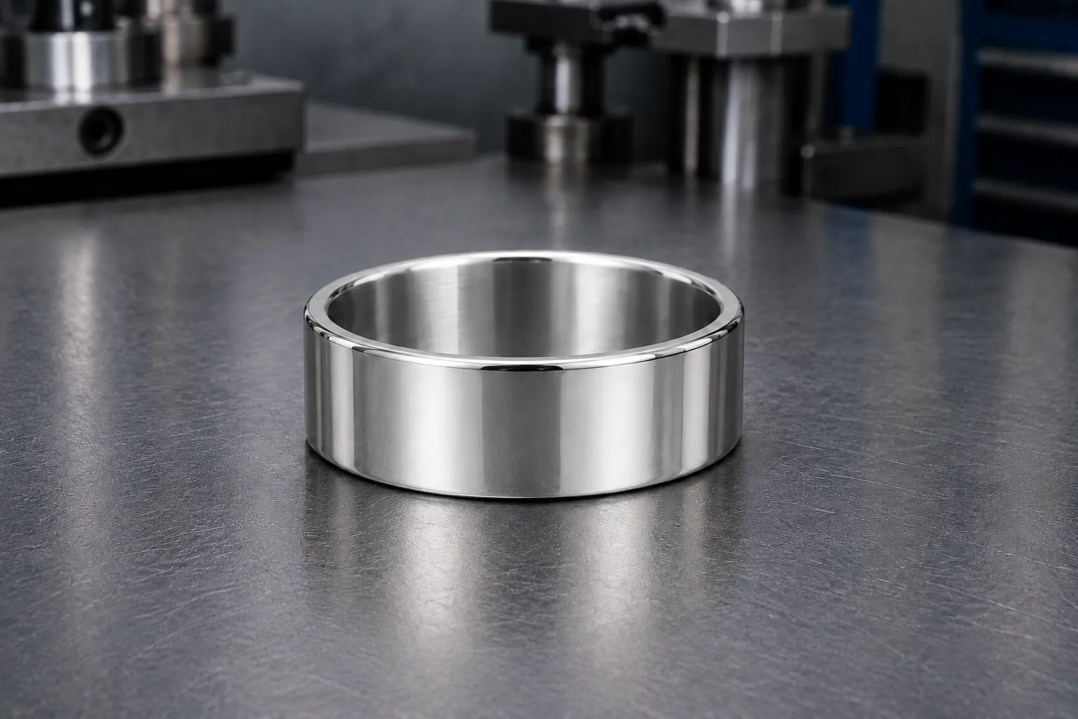 Rhodium — zinc alloy (zamak 3 / 5), produced to a buyer's own design
