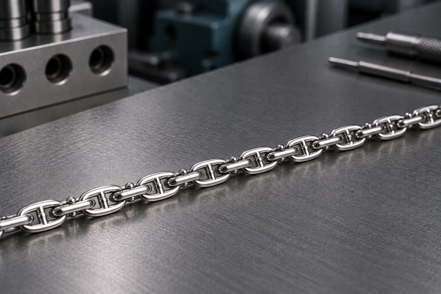 Mariner — chain making, produced to a buyer's own design