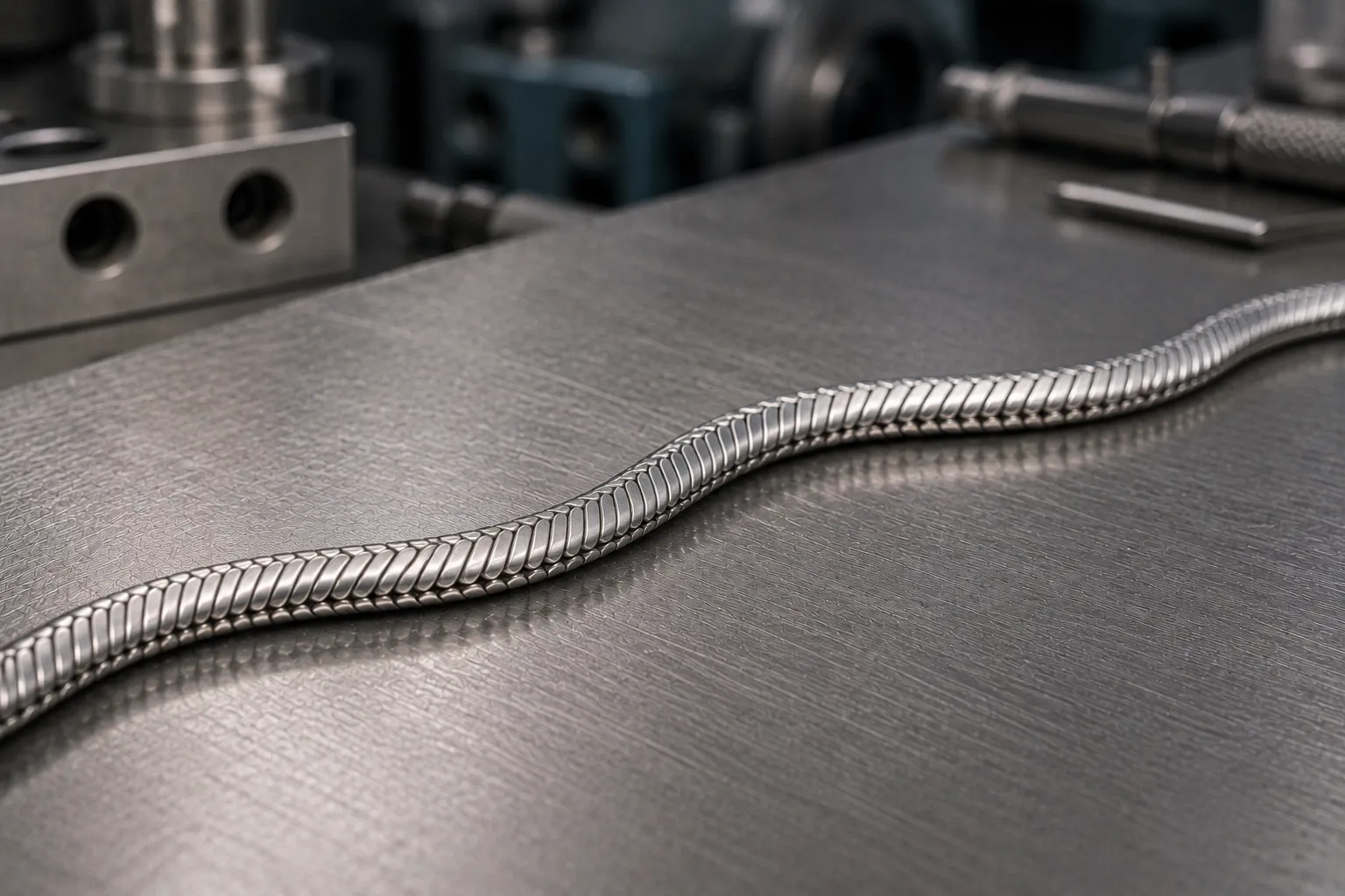 Snake — chain making, produced to a buyer's own design