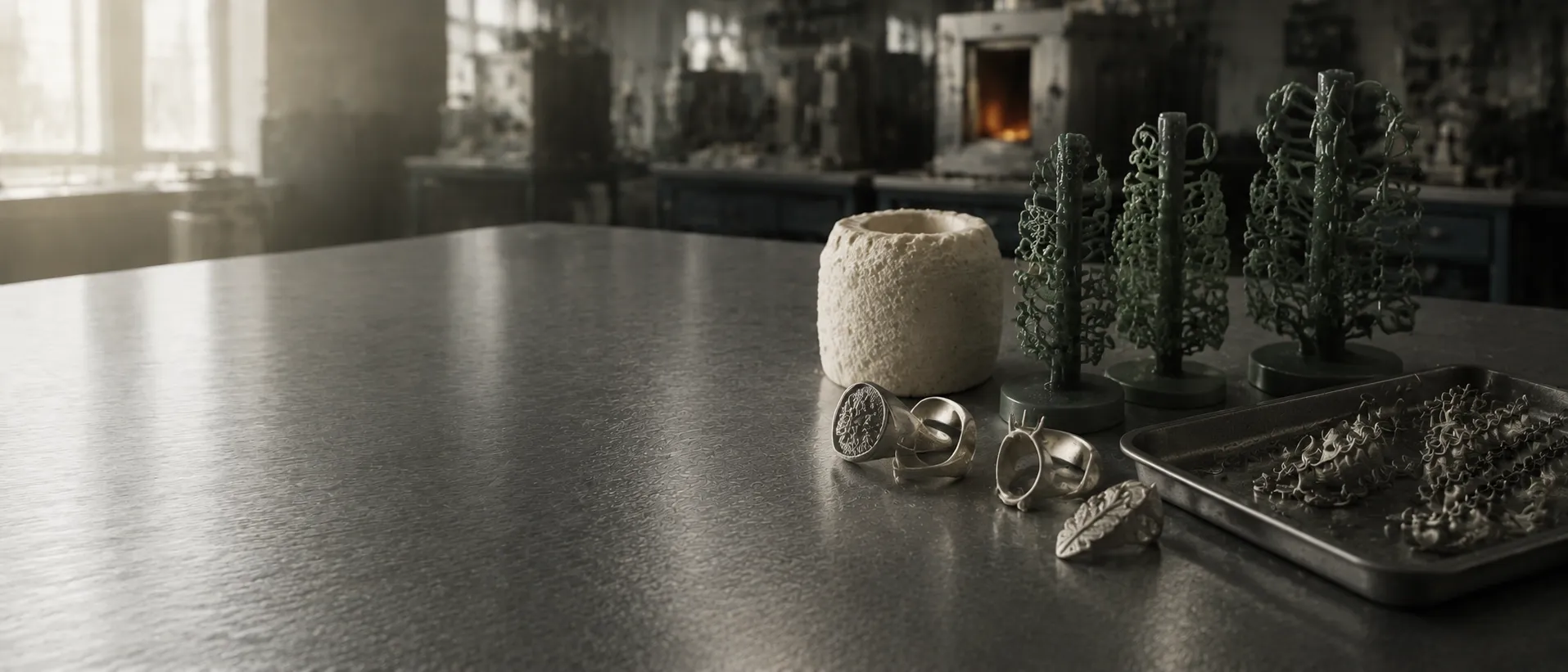 Lost-wax casting in production