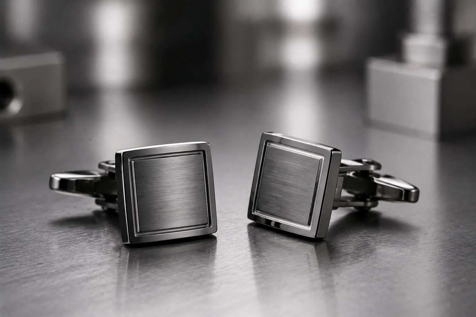 Cufflinks — men's jewelry manufacturing, produced to a buyer's own design