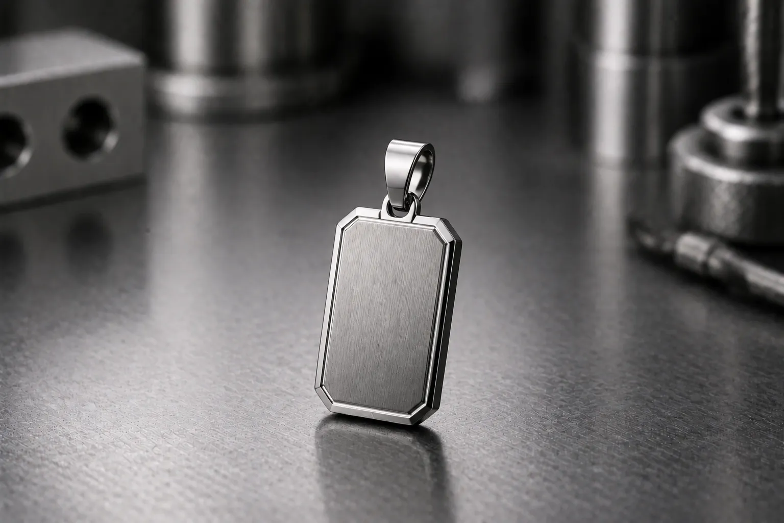 Pendant — men's jewelry manufacturing, produced to a buyer's own design