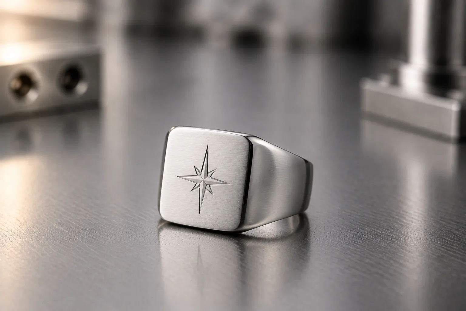 Signet — men's jewelry manufacturing, produced to a buyer's own design