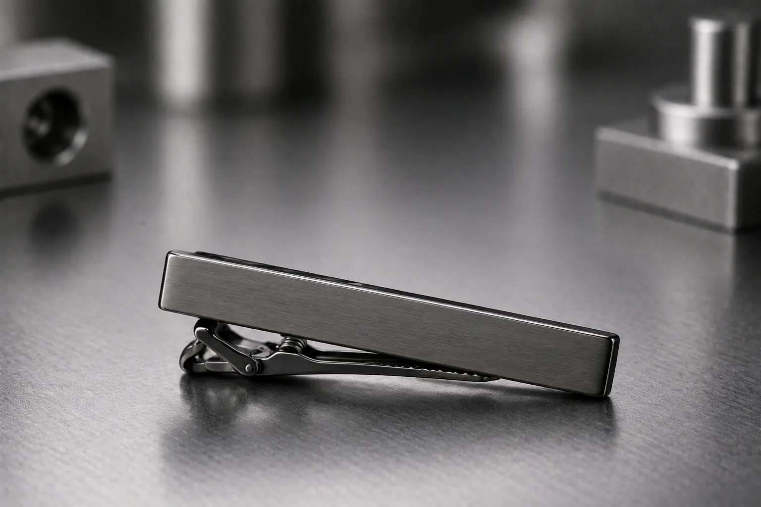 Tie bar — men's jewelry manufacturing, produced to a buyer's own design