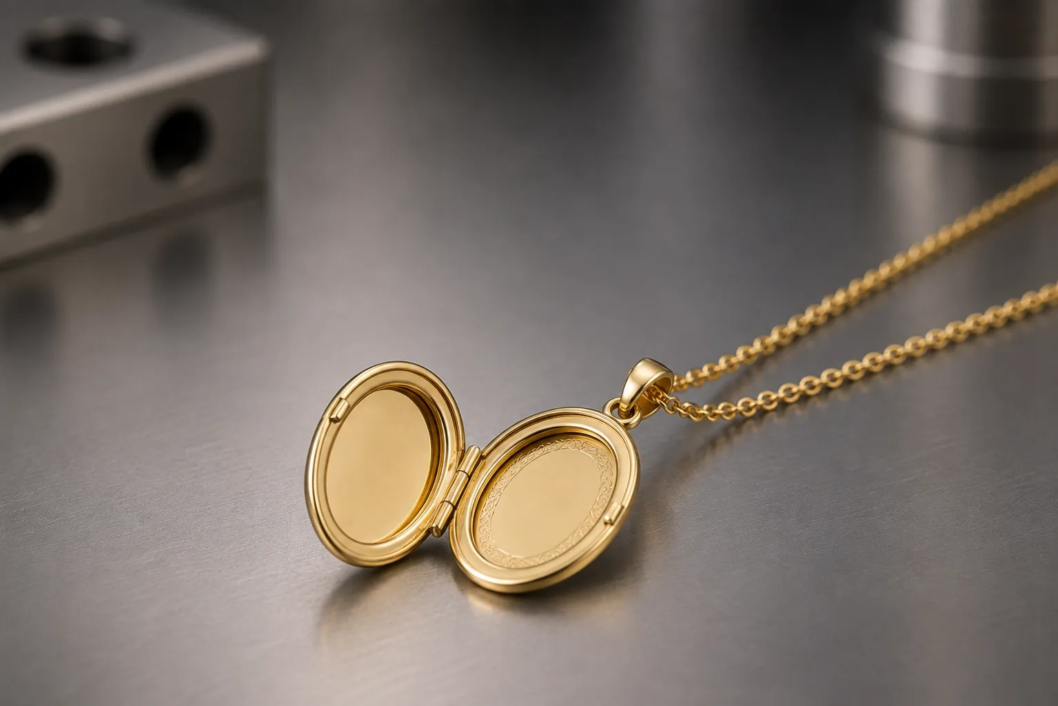 Locket — custom necklaces and pendants, produced to a buyer's own design