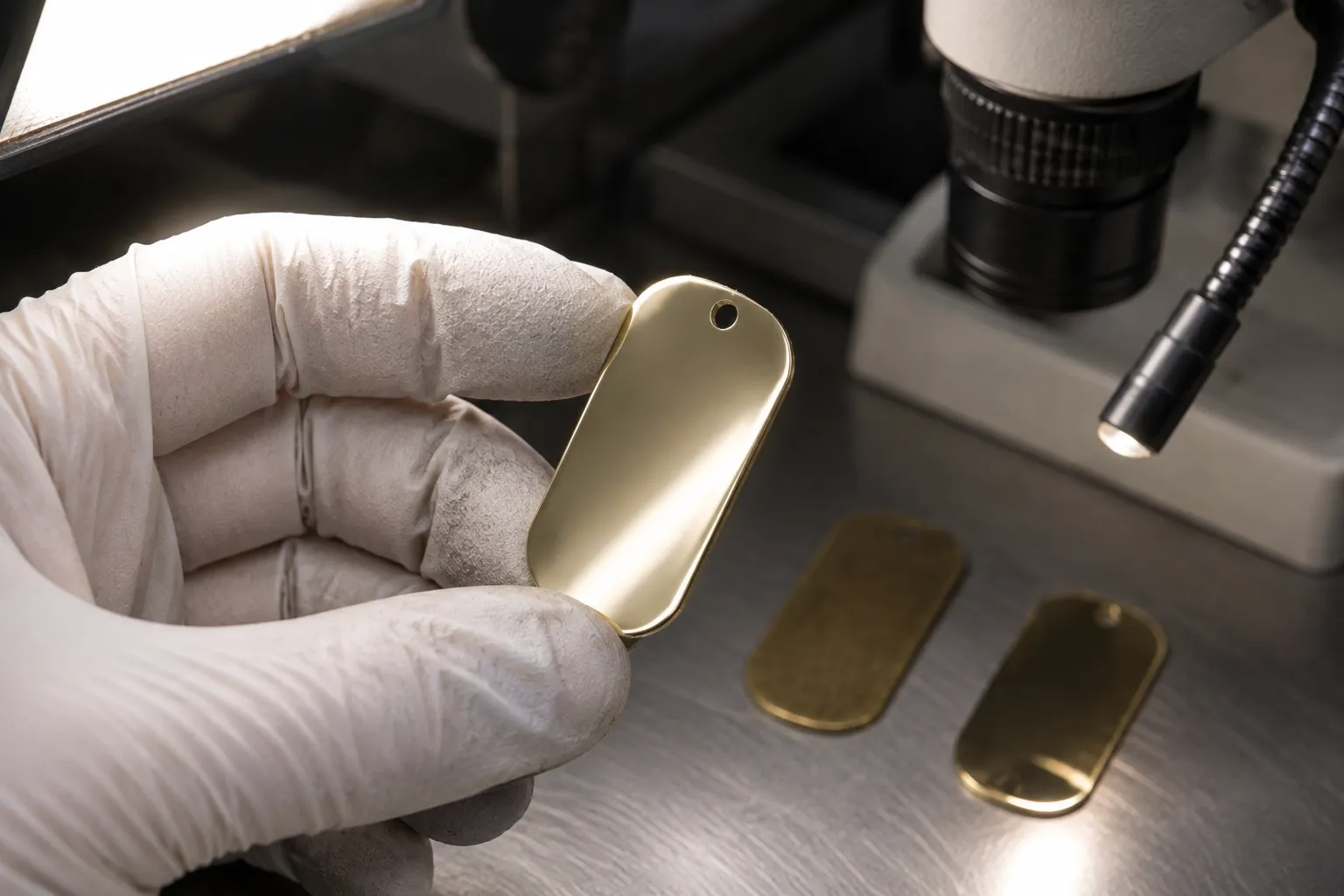 Polishing and finishing, step 06: Inspection before plating