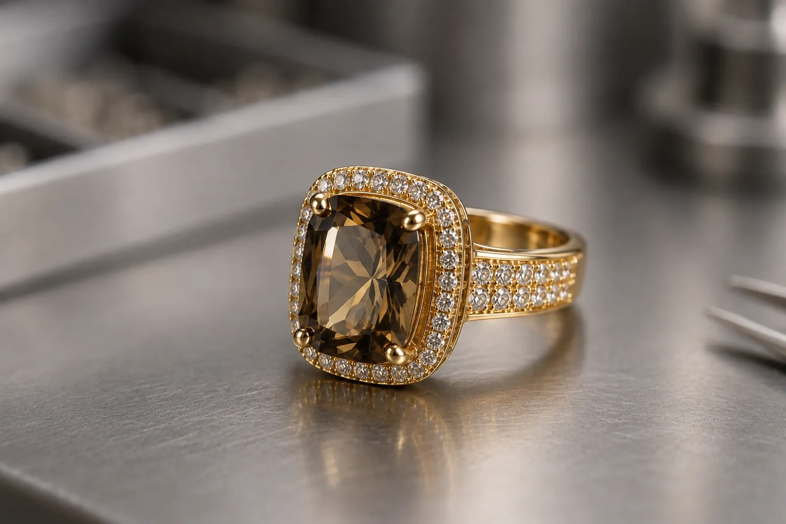 Cocktail — custom rings, produced to a buyer's own design