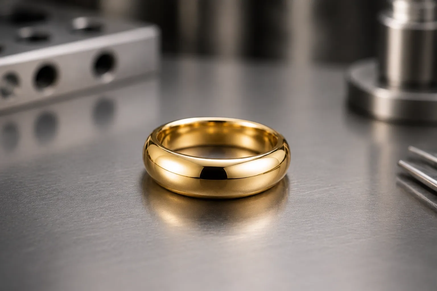 Dome — custom rings, produced to a buyer's own design