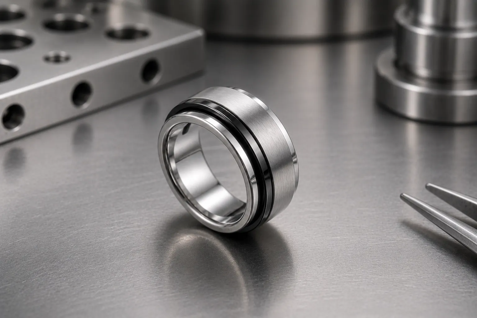 Spinner — custom rings, produced to a buyer's own design