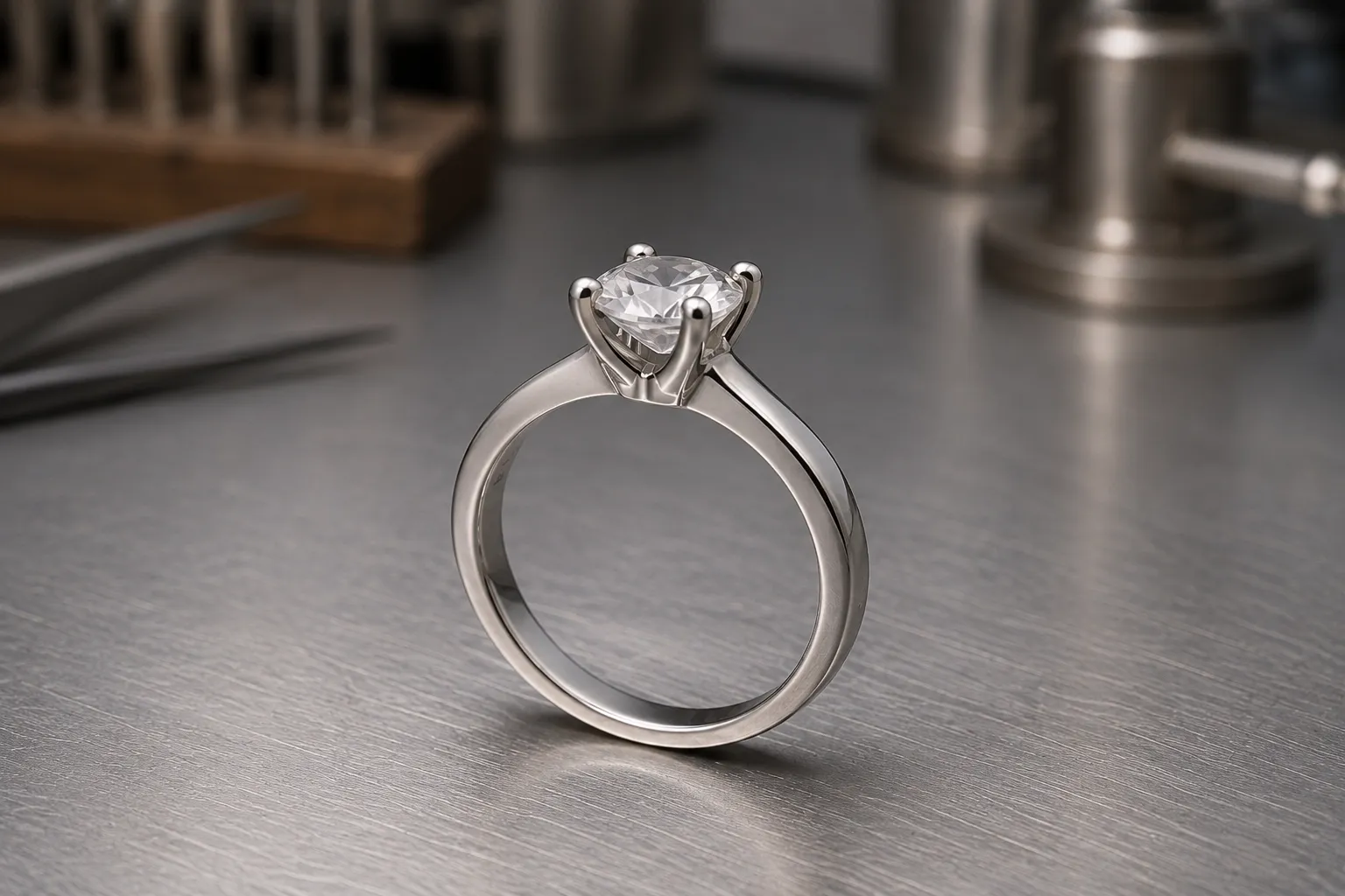 Prong — stone setting, produced to a buyer's own design