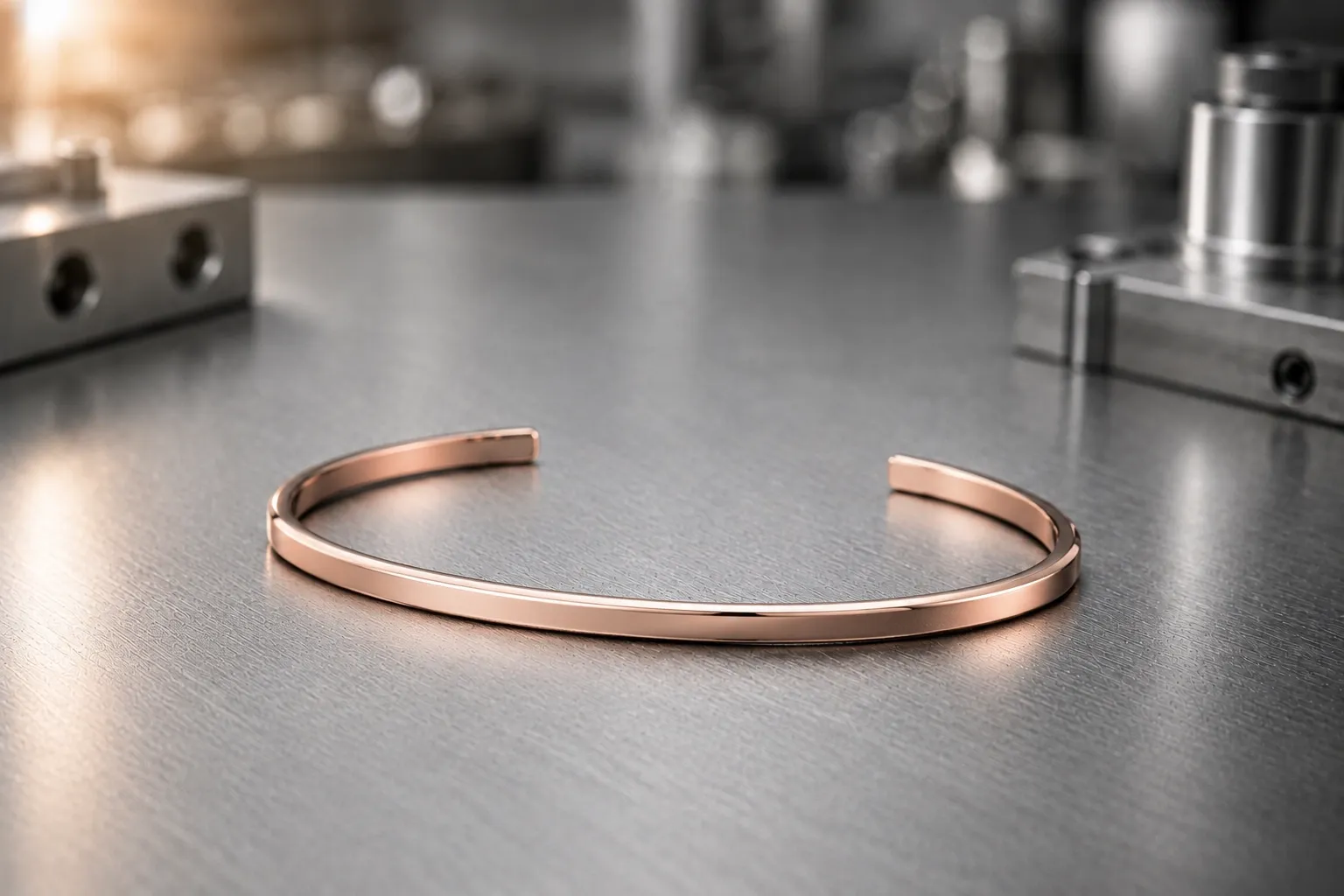 Fine cuff — women's jewelry manufacturing, produced to a buyer's own design